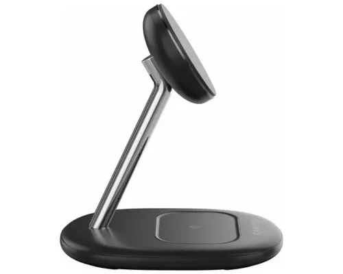 Зарядний пристрій Canyon wireless charger WCS-205 15W Qi2 2in1 Black (CNS-WCS205B)