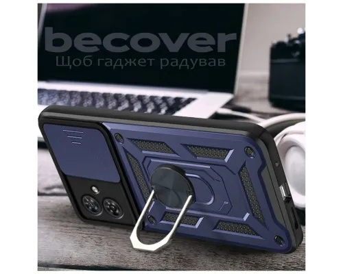 Чохол до мобільного телефона BeCover Military Motorola Moto G55 Blue (713057)