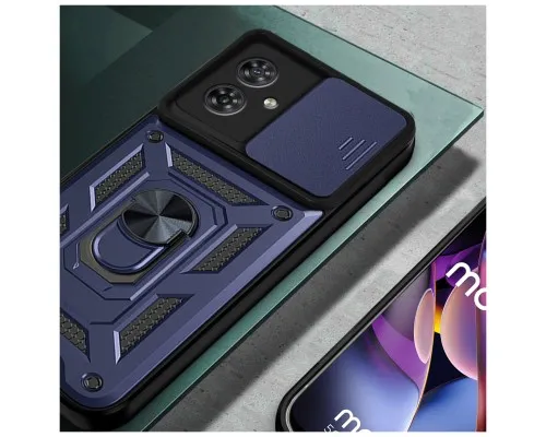 Чохол до мобільного телефона BeCover Military Motorola Moto G55 Blue (713057)