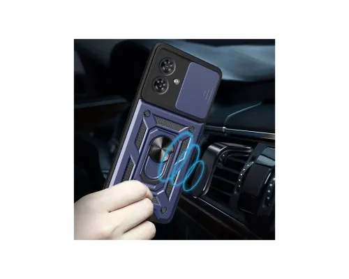 Чохол до мобільного телефона BeCover Military Motorola Moto G55 Blue (713057)