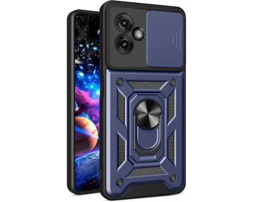 Чохол до мобільного телефона BeCover Military Motorola Moto G55 Blue (713057)