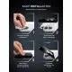 Скло захисне Armorstandart for Camera Supreme BI iPhone 16e Black (ARM84426)