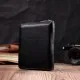 Гаманець ST Leather З натуральної шкіри Чорний (22449)