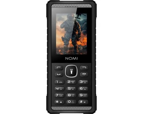 Мобільний телефон Nomi i2420 Black Grey