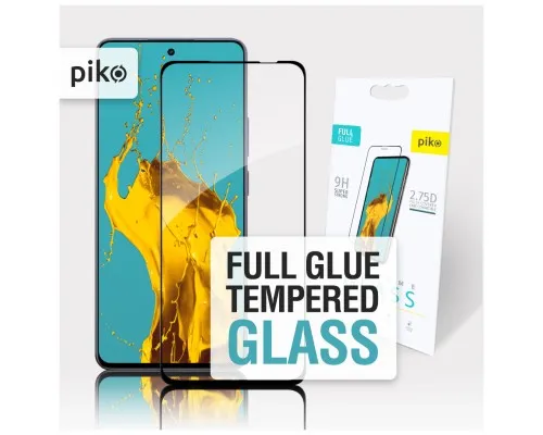 Скло захисне Piko Full Glue Realme 13+ Black (1283126607547)