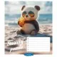 Зошит Школярик Cool animals 12 аркушів лінія (012-3518L)