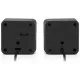 Акустична система REAL-EL S-10 USB Black (EL121100020)
