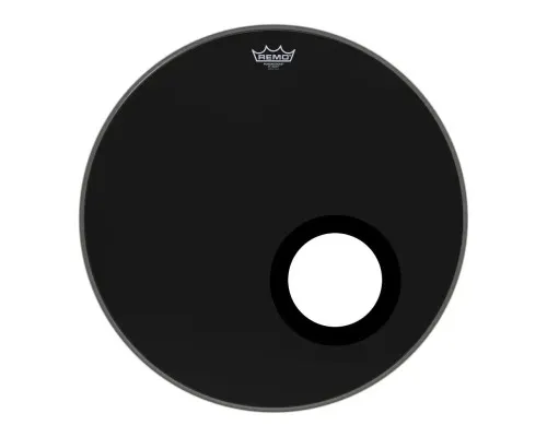 Пластик для барабана Remo Powerstroke 3 22" Ebony W Dynamo (70219)