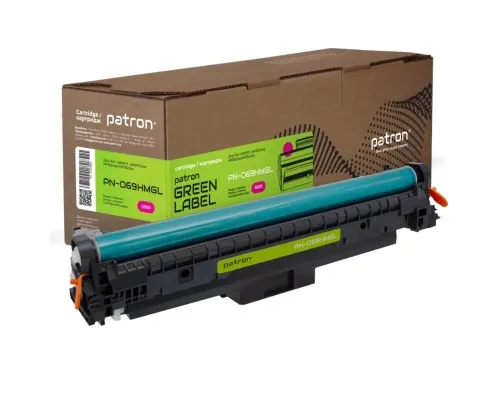 Картридж Patron Canon 069H magenta Green Label (PN-069HMGL)