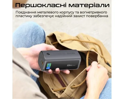 Батарея універсальна Promate 20000mAh PD/130W (titan-130rc)
