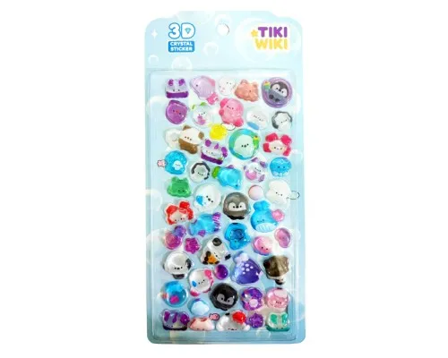 Стікер-наклейка Tiki Wiki Набір 3D-наліпок серії Crystal – Тікі море S2 (25ESE009-08)