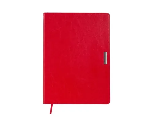 Тижневик Buromax недатований SALERNO, L2U, A4, червоний, штуч.шкіра, 336 сторінок (BM.20990-09)