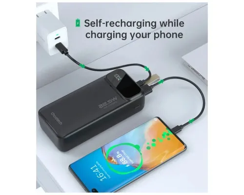 Батарея універсальна Choetech 40000mAh, PD/22.5W, QC, AFC (B731)