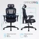 Офісне крісло OfficePro Крісло офісне OfficePro Unity OC710B Black (OC710B)