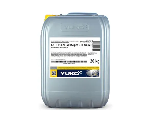 Антифриз Yuko -40 Super G11 синій 20л (4820070248944)