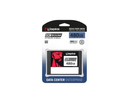 Накопичувач SSD 2.5" 480GB Kingston (SEDC600M/480G)