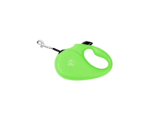 Повідець для собак Collar стрічка M до 25 кг 5 м салатовий (81255)