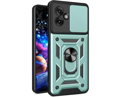 Чохол до мобільного телефона BeCover Military Motorola Moto G55 Dark Green (713058)