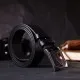 Ремінь Grande Pelle Шкіряний Чорний (11690)