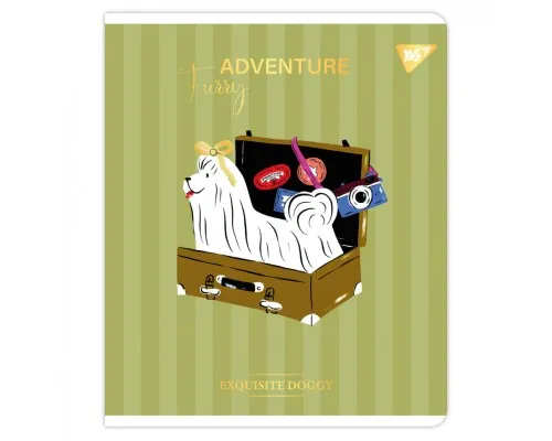 Зошит Yes Exquisite doggy А5 18 аркушів клітинка (767517)