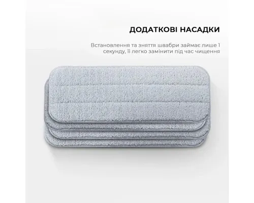 Електрошвабра Deerma Spray Mop White (TB500)