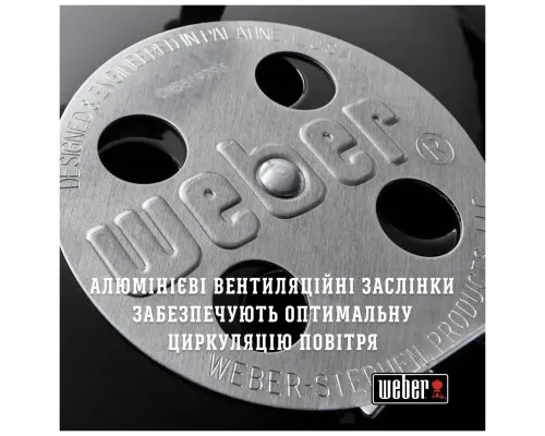 Гриль-барбекю Weber Original Kettle E-5730 57 см Black (14201004)