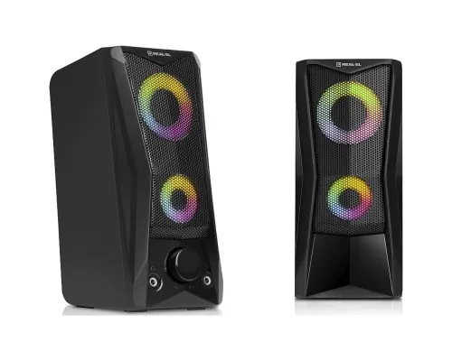 Акустична система REAL-EL S-107 USB Black (EL121100017)