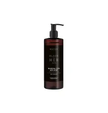 Гель для душу Mayur Black For Men 3 в 1 Парфумований для чоловіків 500 мл (4820230955002)
