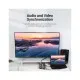 Кабель мультимедійний HDMI M to HDMI M 1.0m flat black Vention (AAKBF)