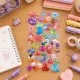 Стікер-наклейка Tiki Wiki Набір 3D-наліпок серії Crystal – Тікі океан S2 (25ESE009-04)