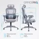 Офісне крісло OfficePro Крісло офісне OfficePro Unity OC710G Grey (OC710G)