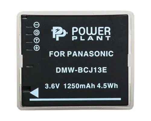Акумулятор до фото/відео PowerPlant Panasonic DMW-BCJ13E, BP-DC10 (DV00DV1292)