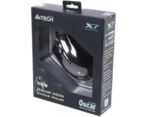 Мишка A4Tech X89 Black (4711421945059)