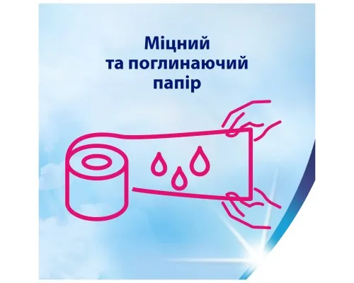 Туалетний папір Zewa Deluxe білий 3 шари 32 рулони (7322541343181)