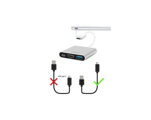 Дата кабель USB 2.0 AM to USB-C 1.0m Choetech (AC0002)