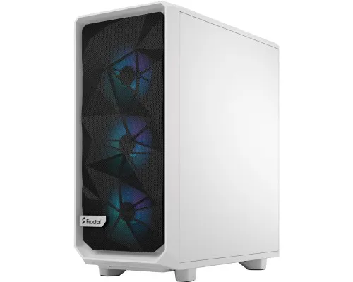 Корпус для ПК Fractal Design Meshify 2 Compact RGB White TG (FD-C-MES2C-08)