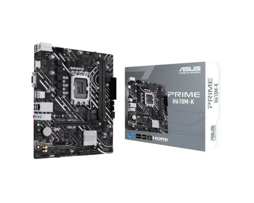 Материнська плата ASUS PRIME H610M-K