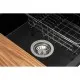 Мийка кухонна GRANADO Optimal Estella black (+ змішувач Badalona LUX inox + дозатор Redondo inox + коши (ksg0201)