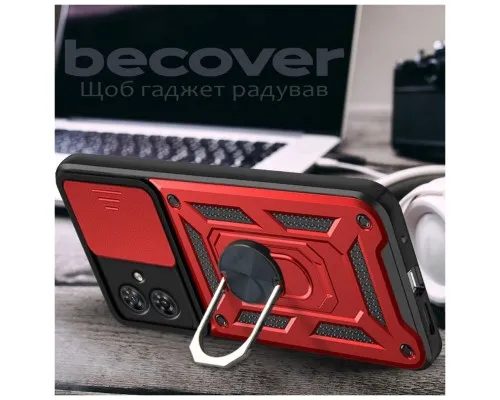 Чохол до мобільного телефона BeCover Military Motorola Moto G55 Red (713059)