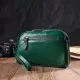 Сумка Vintage З натуральної шкіри Зелена (22101)