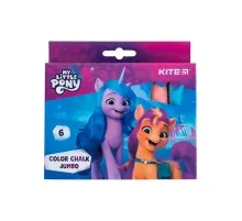 Крейда Kite кольорова Jumbo My Little Pony, 6 кольорів (LP24-073)
