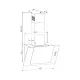 Витяжка кухонна Liberty Charlotte 60 B