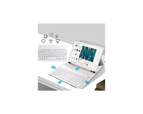 Чохол до планшета BeCover with keyboard Apple iPad Pro 13" M4 2024 Gray (713004)