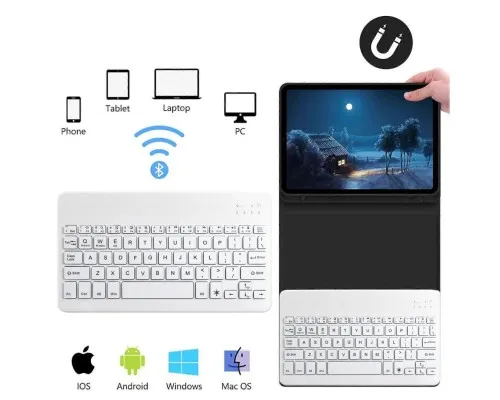 Чохол до планшета BeCover with keyboard Apple iPad Pro 13" M4 2024 Gray (713004)