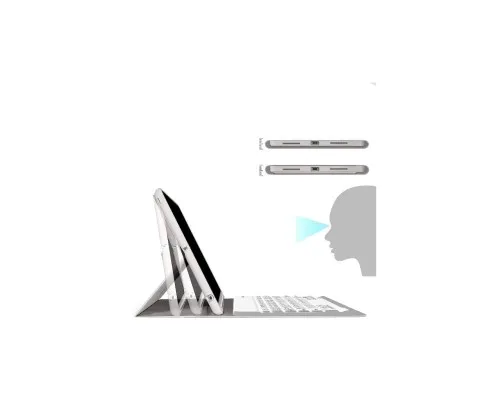 Чохол до планшета BeCover with keyboard Apple iPad Pro 13" M4 2024 Gray (713004)