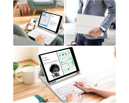 Чохол до планшета BeCover with keyboard Apple iPad Pro 13" M4 2024 Gray (713004)