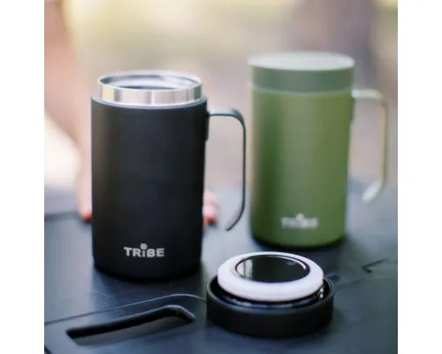 Термокружка Tribe Adventure Mug 450 мл olive (T-FA-0032-olive)