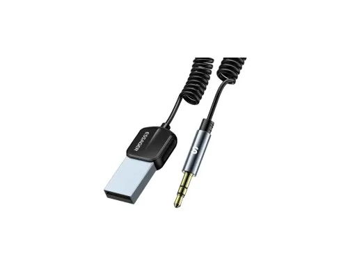 Bluetooth трансмітер Essager Lingfeng Bluetooth 5.0 Aux Adapter Car Wireless Receiver USB (EBT-LF01-P)
