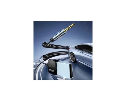 Bluetooth трансмітер Essager Lingfeng Bluetooth 5.0 Aux Adapter Car Wireless Receiver USB (EBT-LF01-P)