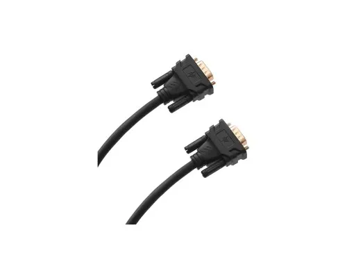 Кабель мультимедійний VGA M to VGA M 1.0m 1080p60Hz black HP (HP_DHC-VG100-1M)